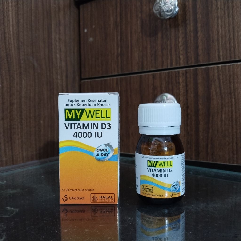 MYWELL Vitamin D3 4000iu - 20 tablet