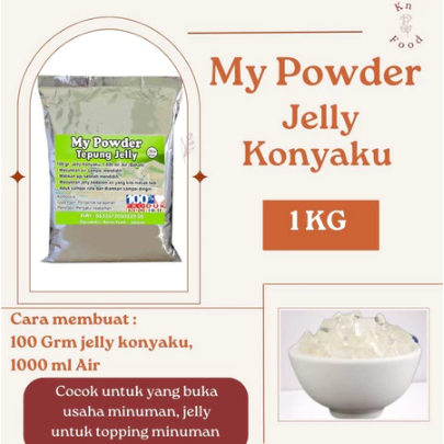 

Promo Bubuk Powder Jelly Konyaku Reguler 1000 Gram