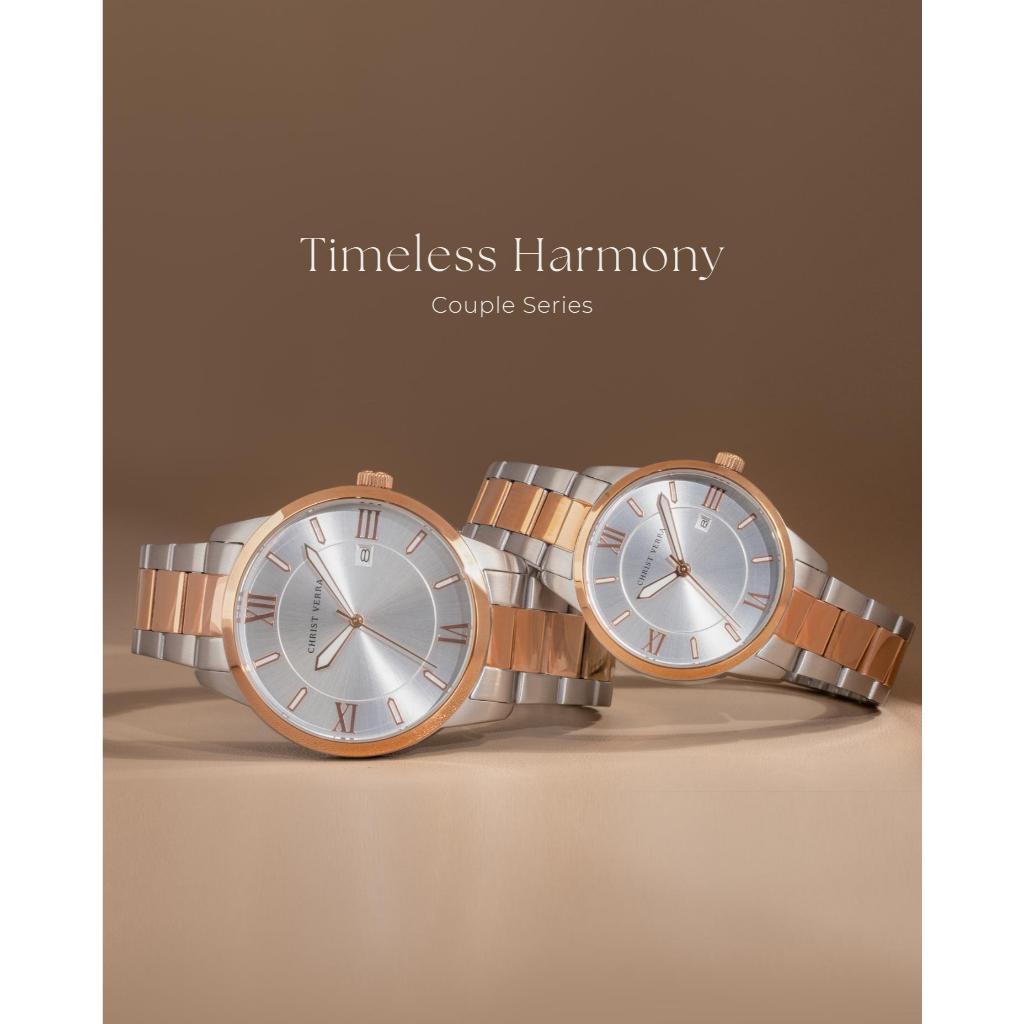 Christ Verra CV-10639 Jam Tangan Original Couple