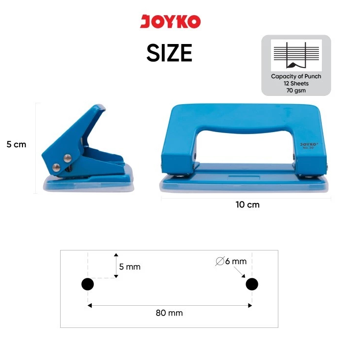 

Joyko - Punch Pembolong Kertas No.30 PU-30