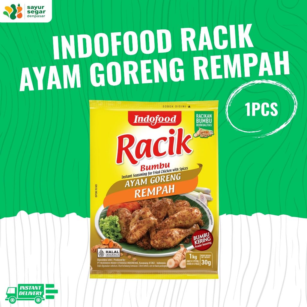 

Indofood Racik Ayam Goreng Rempah 1 pcs - Sayur Segar Denpasar
