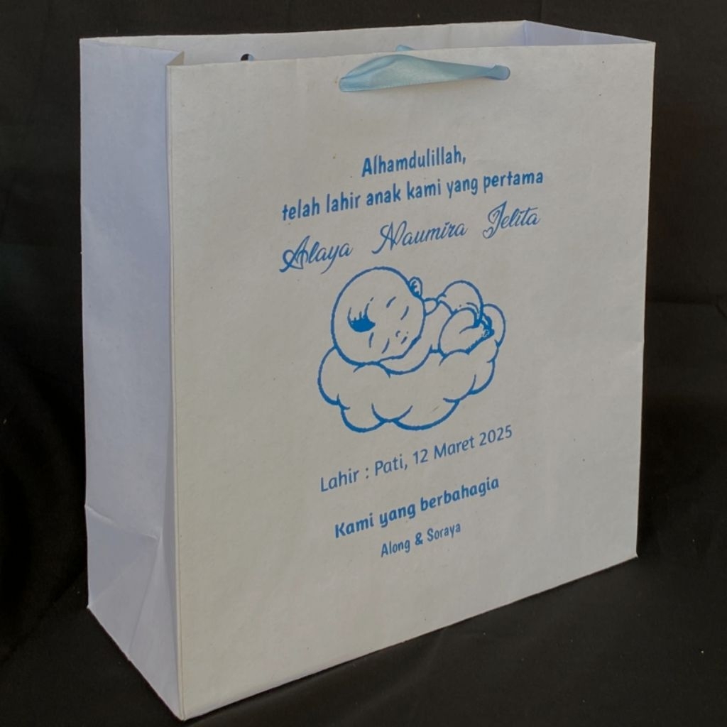 

paperbag ukuran 20*5*18