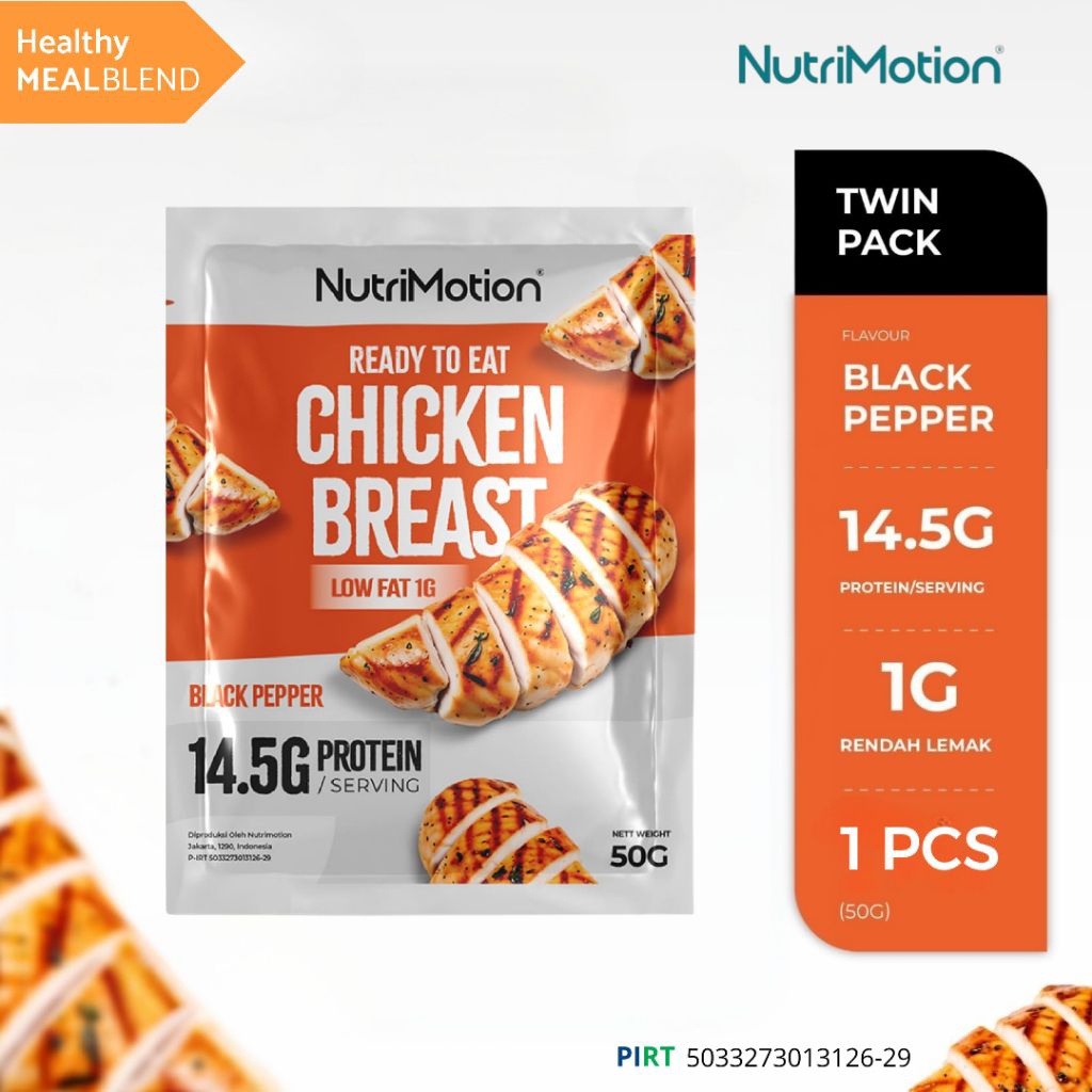 

Nutrimotion Ready To Eat Chicken Breast 50gr - Dada Ayam Siap Makan