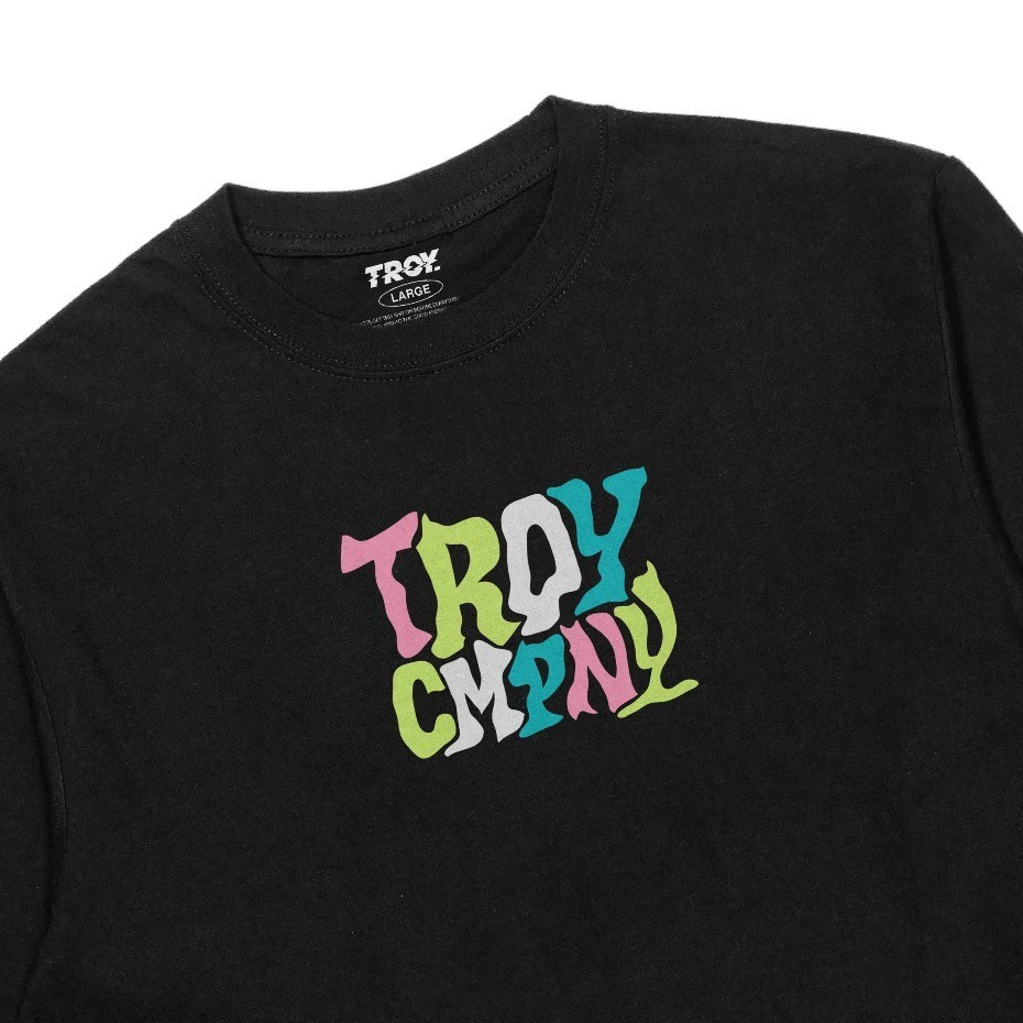Troy Company Longsleeve Tshirt Black Sweet Fantasy - Kaos Lengan Panjang Hitam LS 2440