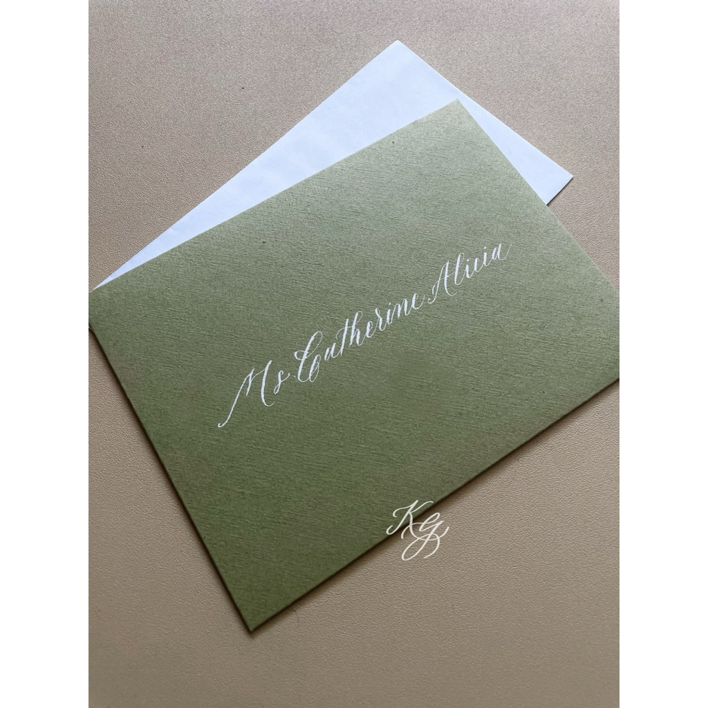 

Calligraphy Writing Service | Jasa Tulis Calligraphy | Jasa Tulis Nama Undangan Sertifikat | Jasa Tulis Nama Tamu | Envelope Addressing