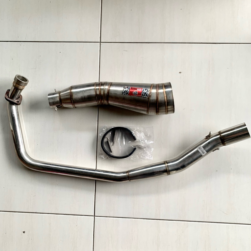 Knalpot Racing Set Home Racing HR Honda CBR 250