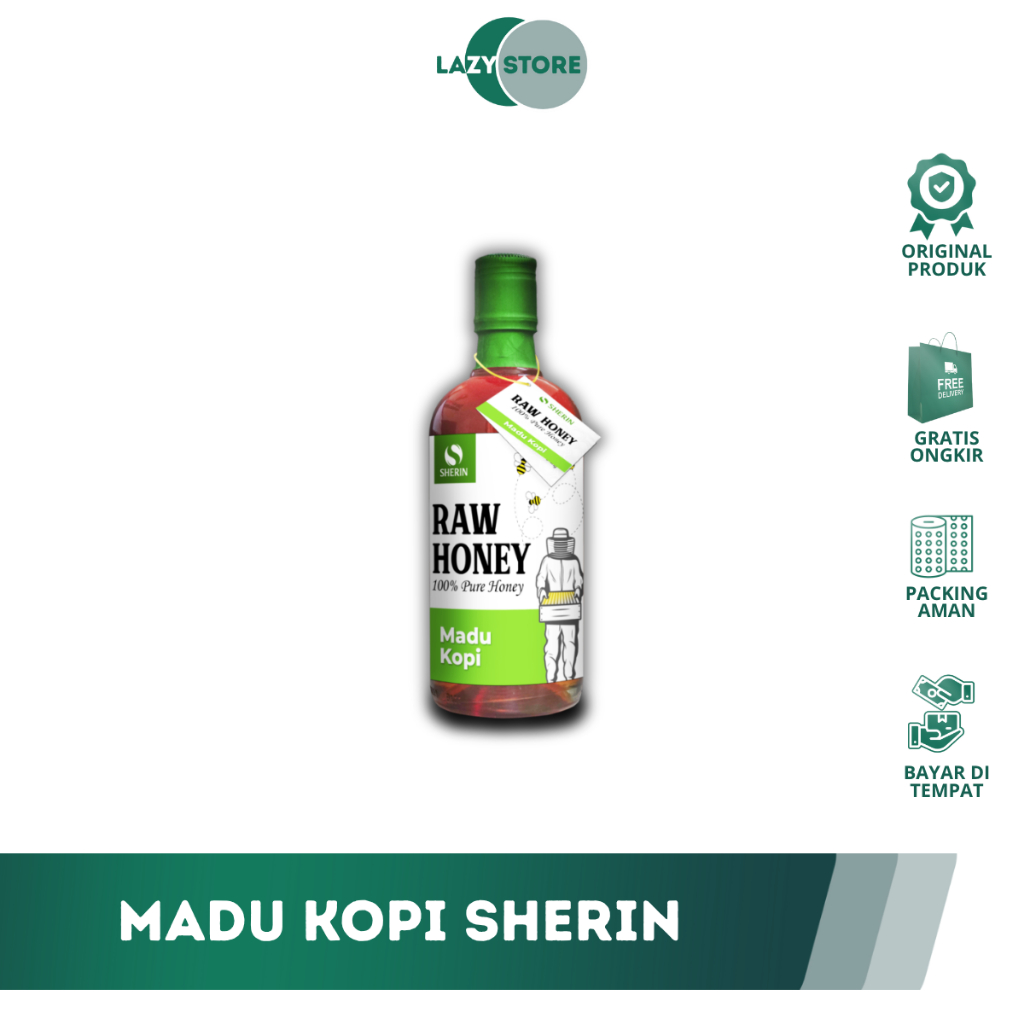 

MADU KOPI SHERRIN - RAW HONEY MADU KOPI 650gram sherin original 100%
