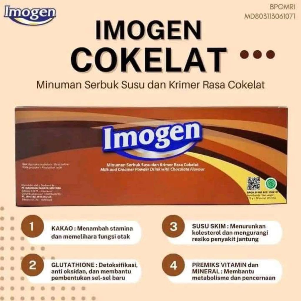 

IMOGEN COKLAT PENAMBAH BERAT BADAN