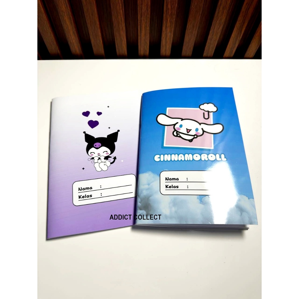 

Buku Tulis Sekolah Sanrio My Melodi Cinnamorolll Kuromi Kualitas Kertas Bagus By Kirei Project