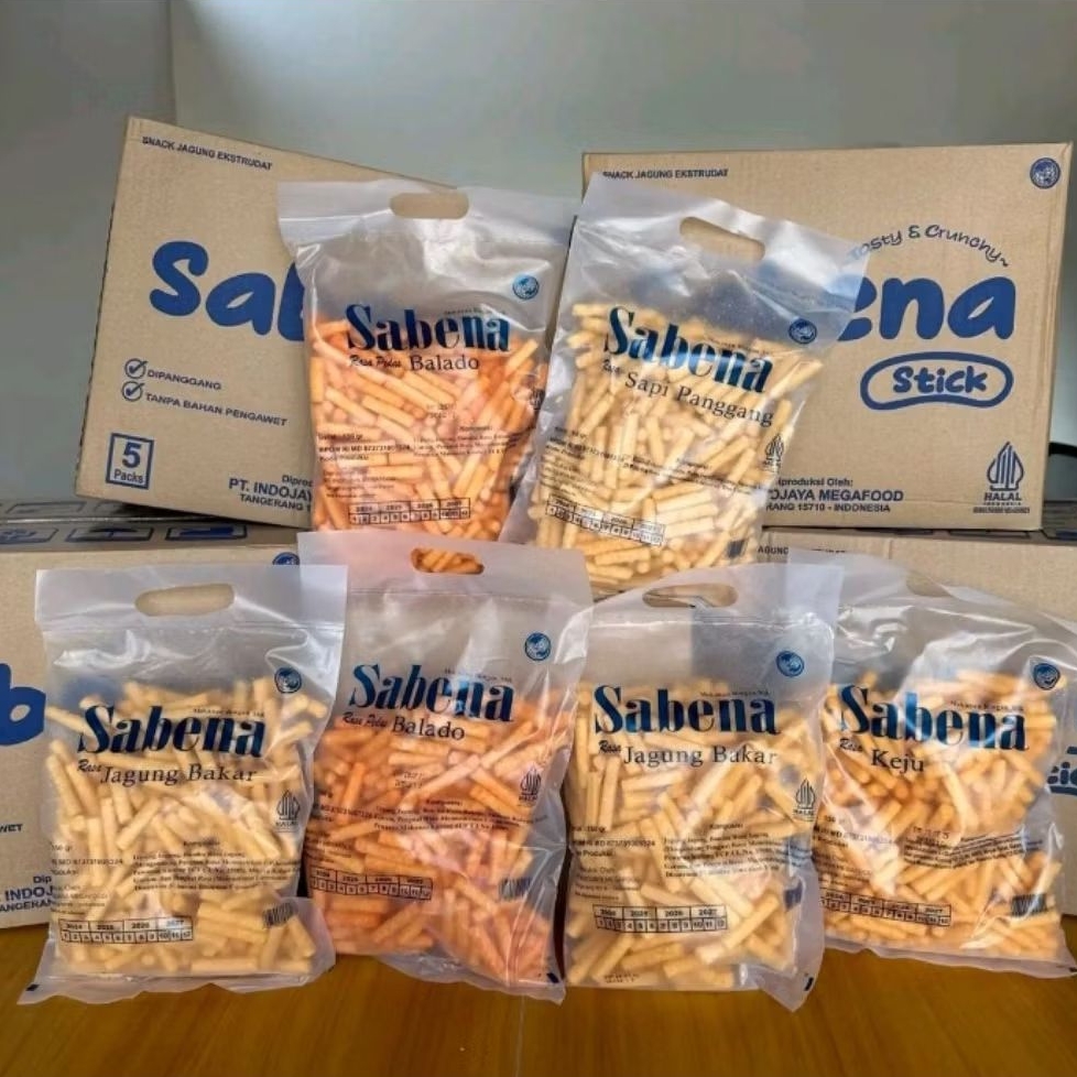 

Snack sabena Enak varian rasa