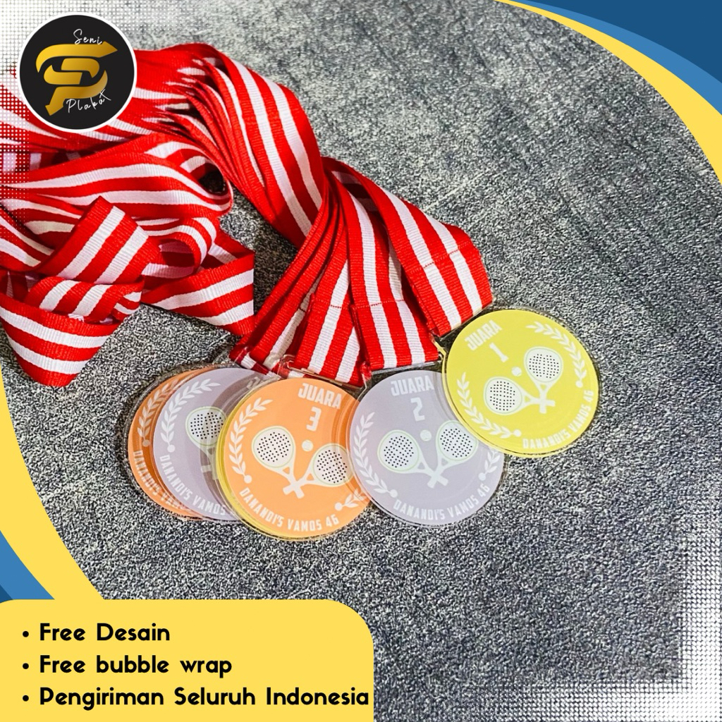 Medali | Medali Akrilik | Medali Akrilik Custom | Medali Wisuda | Medali Penghargaan | Medali Murah