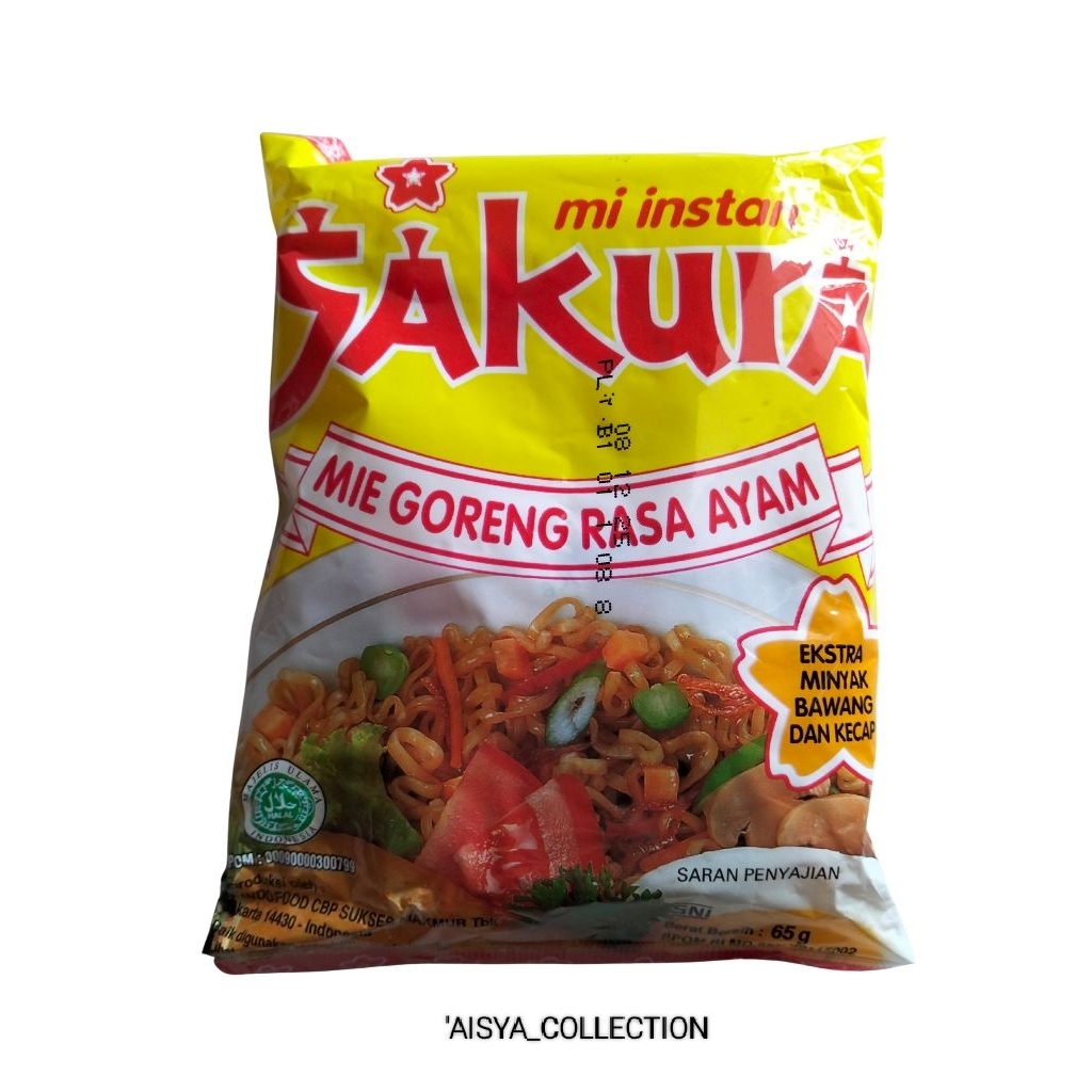 

Mie Instan Sakura Goreng Rasa Ayam