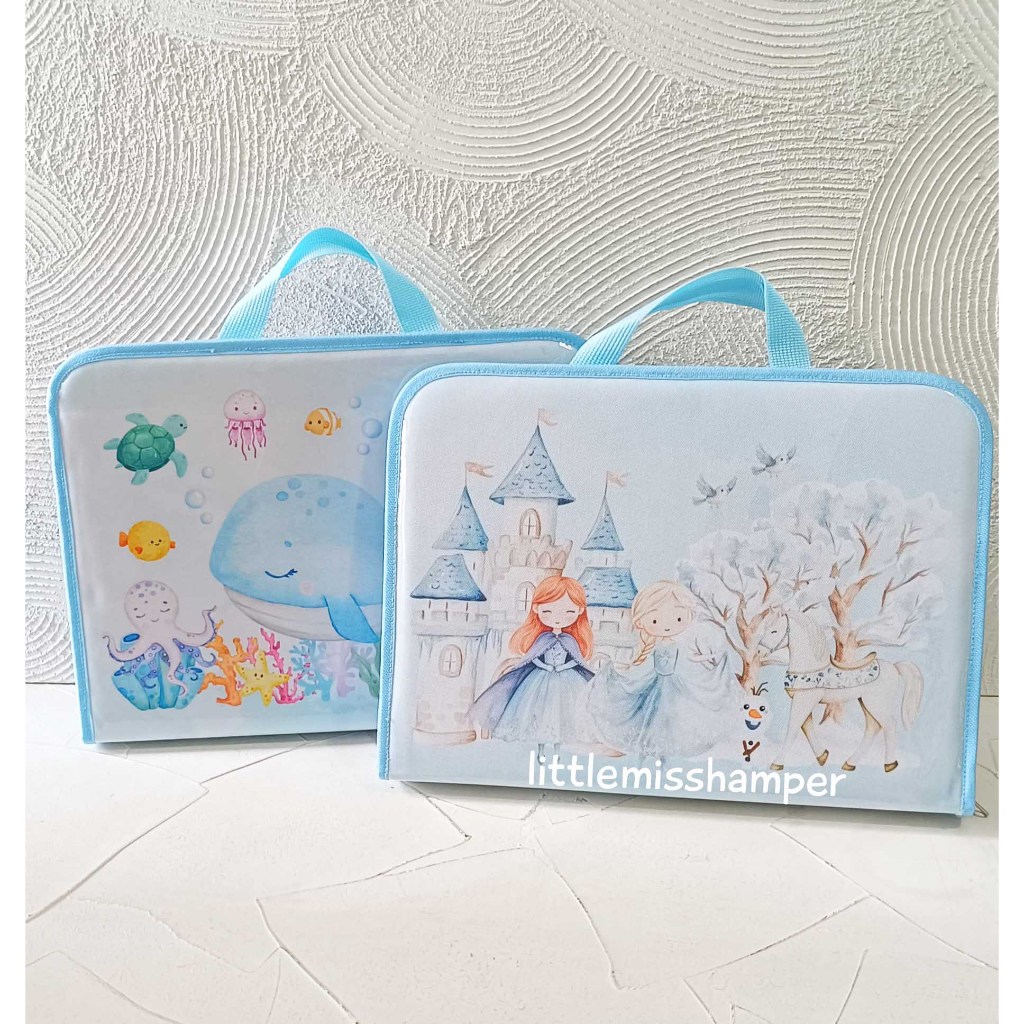 

Ready Satuan Filing Bag tas les map anak dino princess sanrio avenger kado ultah sekolah