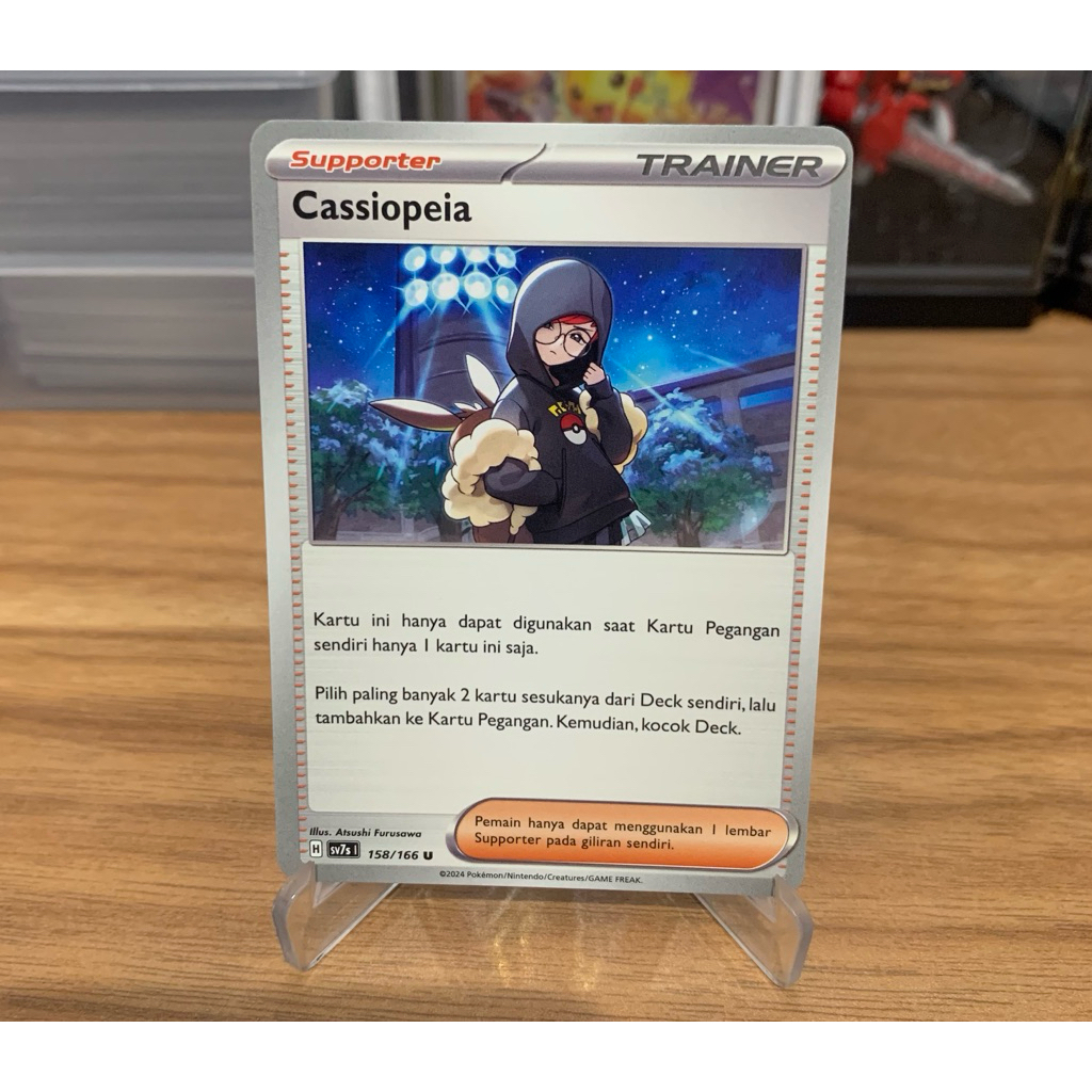 Kartu Pokemon Supporter Cassiopeia