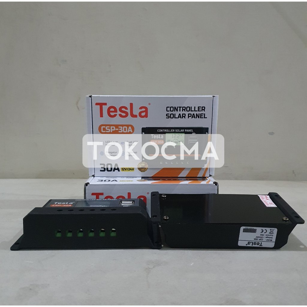 Alat Control Solar Panel Surya 30A / Controller Solar Panel CSP30A Tesla