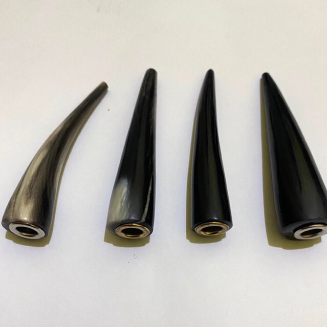 *Once Pipa Rokok Tanduk Kerbau Premium Superan Panjang Hitam– Desain Elegan, Klasik & Nyaman