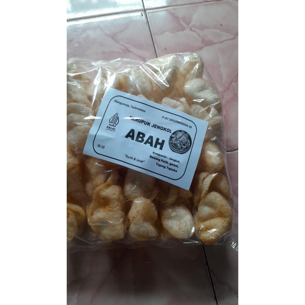 

Kerupuk jengkol abah