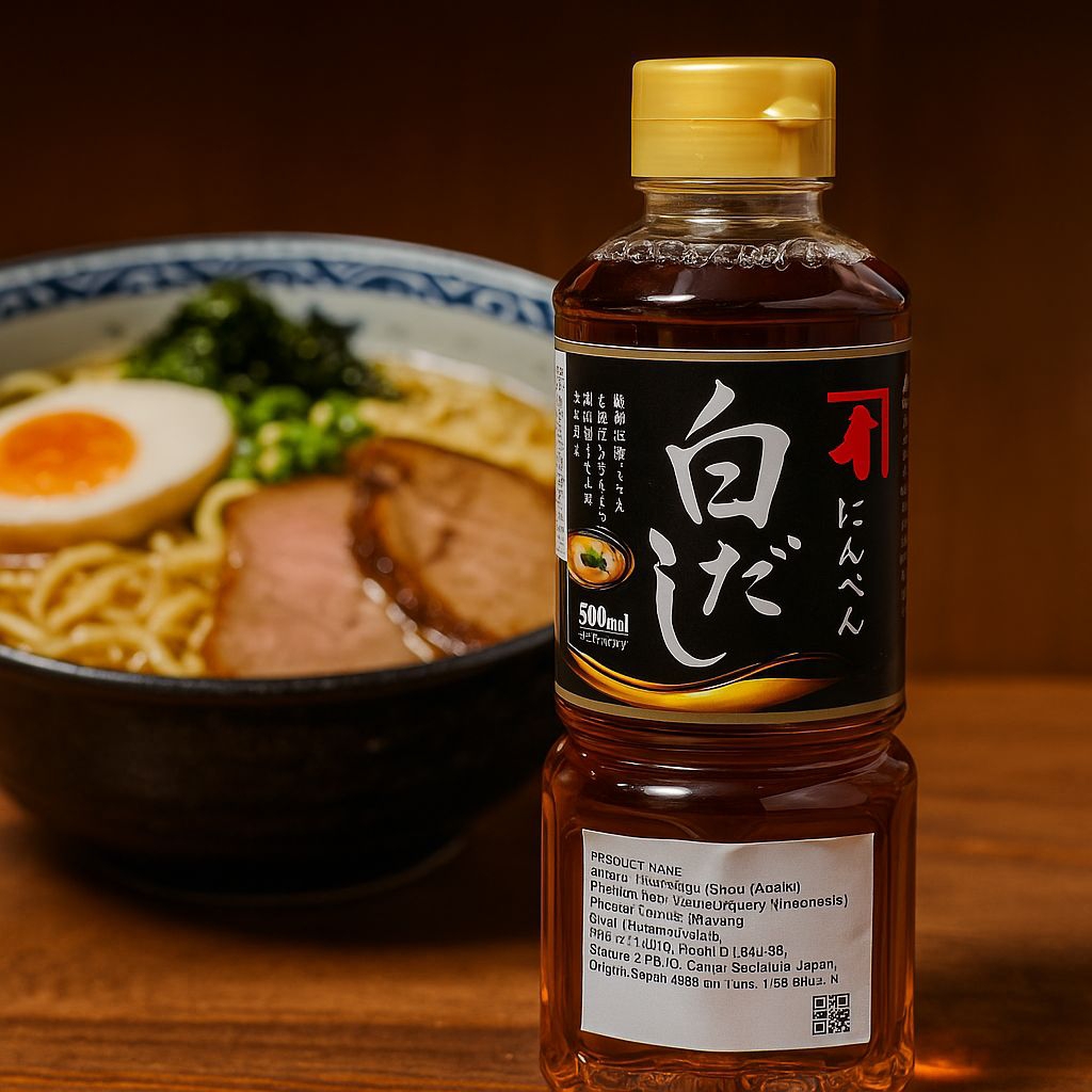 

NINBEN Shiro Dashi ( saus bumbu ) 500ml