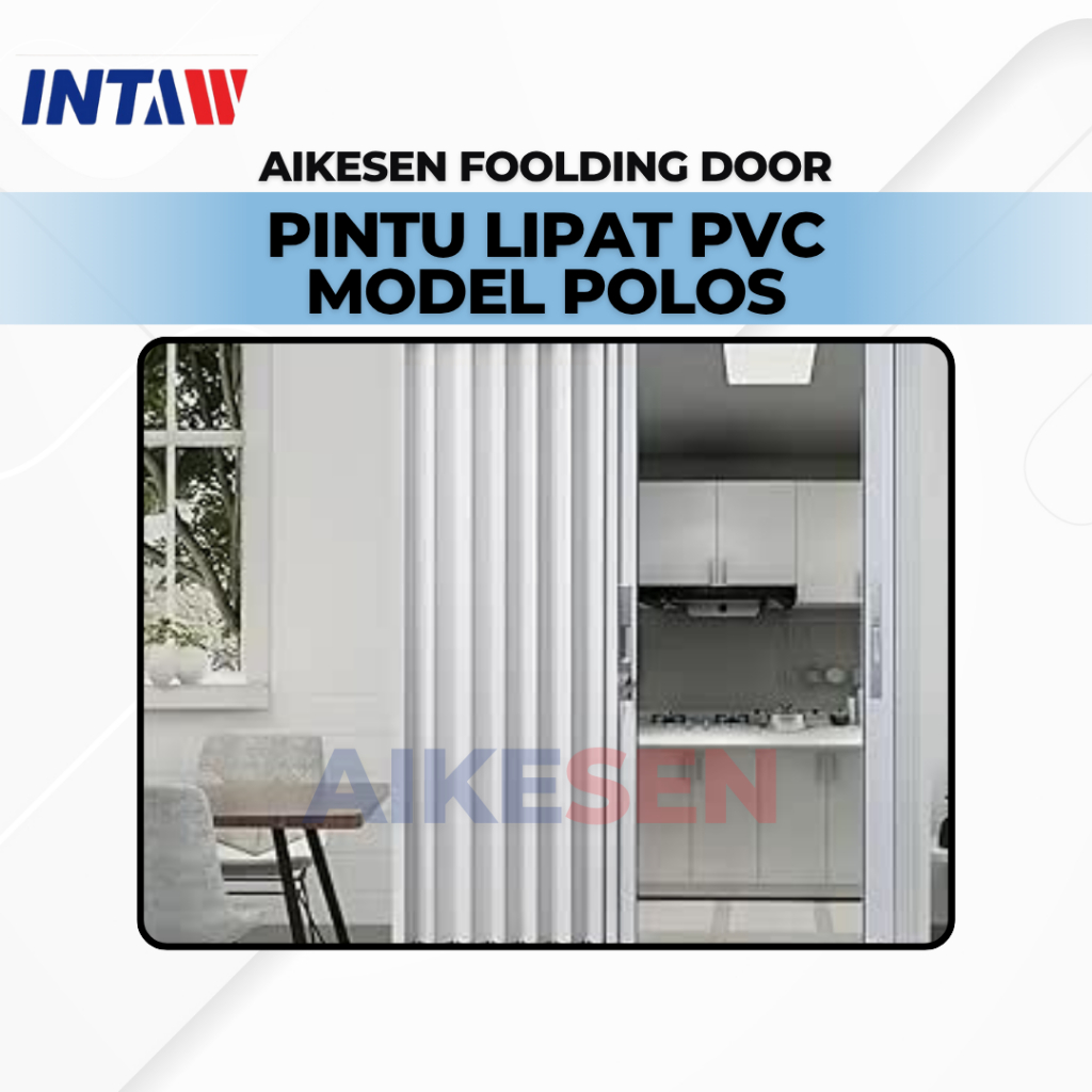 PINTU LIPAT PVC/ PINTU KAMAR MANDI/ FOOLDING DOOR KAMAR / KESONAI