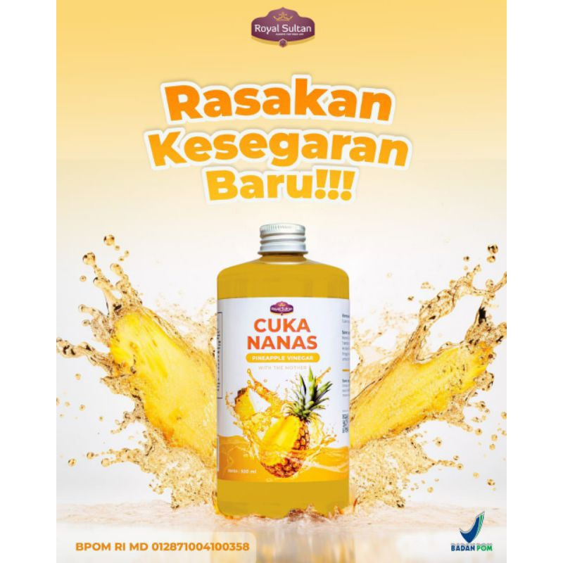 

Cuka nanas royal sultan 500ml with the mother menurunkan kadar gula darah menurunkan berat badan
