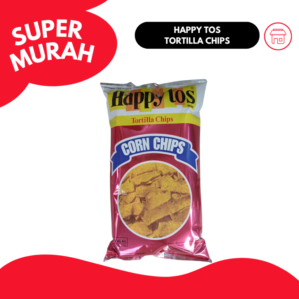 

Happytos Tortilla Chips 140 g – Camilan Renyah & Gurih