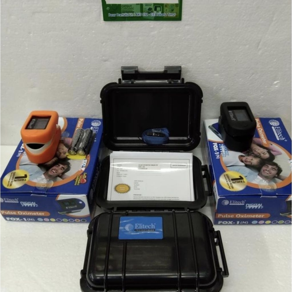 Oximetri Fox 1 Elitech  Pulse Oximetri Elitech Fox1