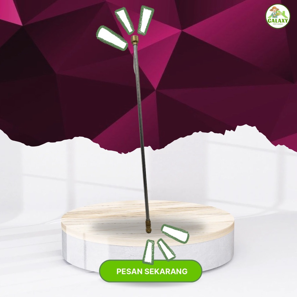 Stik Kuningan Lurus Sprayer Elektrik