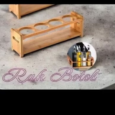 CUSTOM RAK Cup gelas plastik bahan kayu jati belanda finishing bakar doff