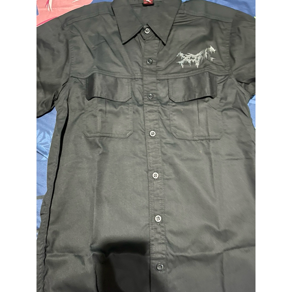 KEMEJA HITAM METAL XTAB