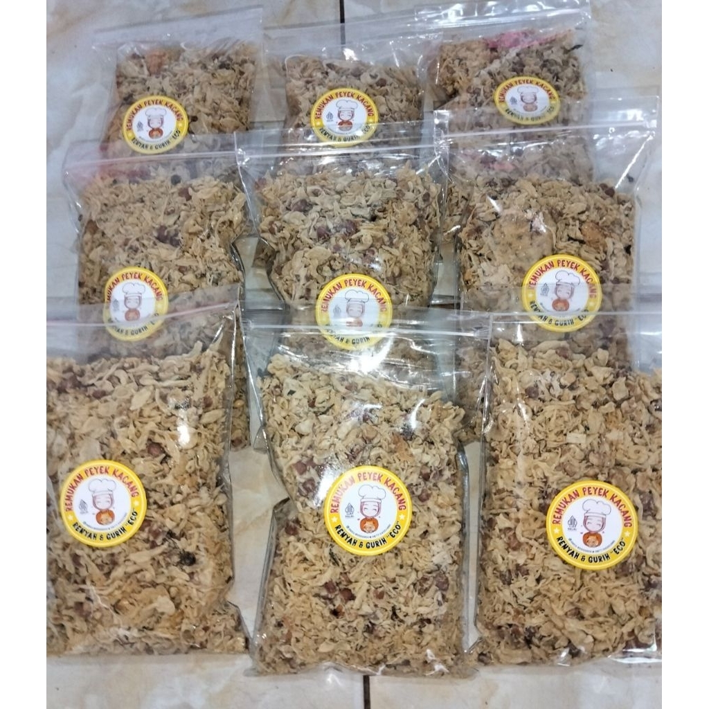 

Forcysn Remukan Peyek Kacang Renyah & Gurih 310Gr