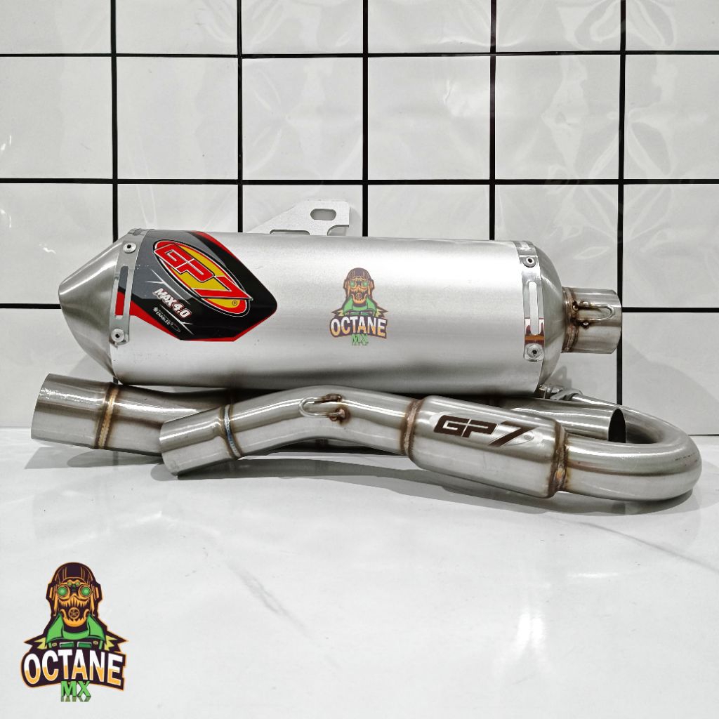 Knalpot Gp7 Max 4.0 Boreup KLX DT CRF