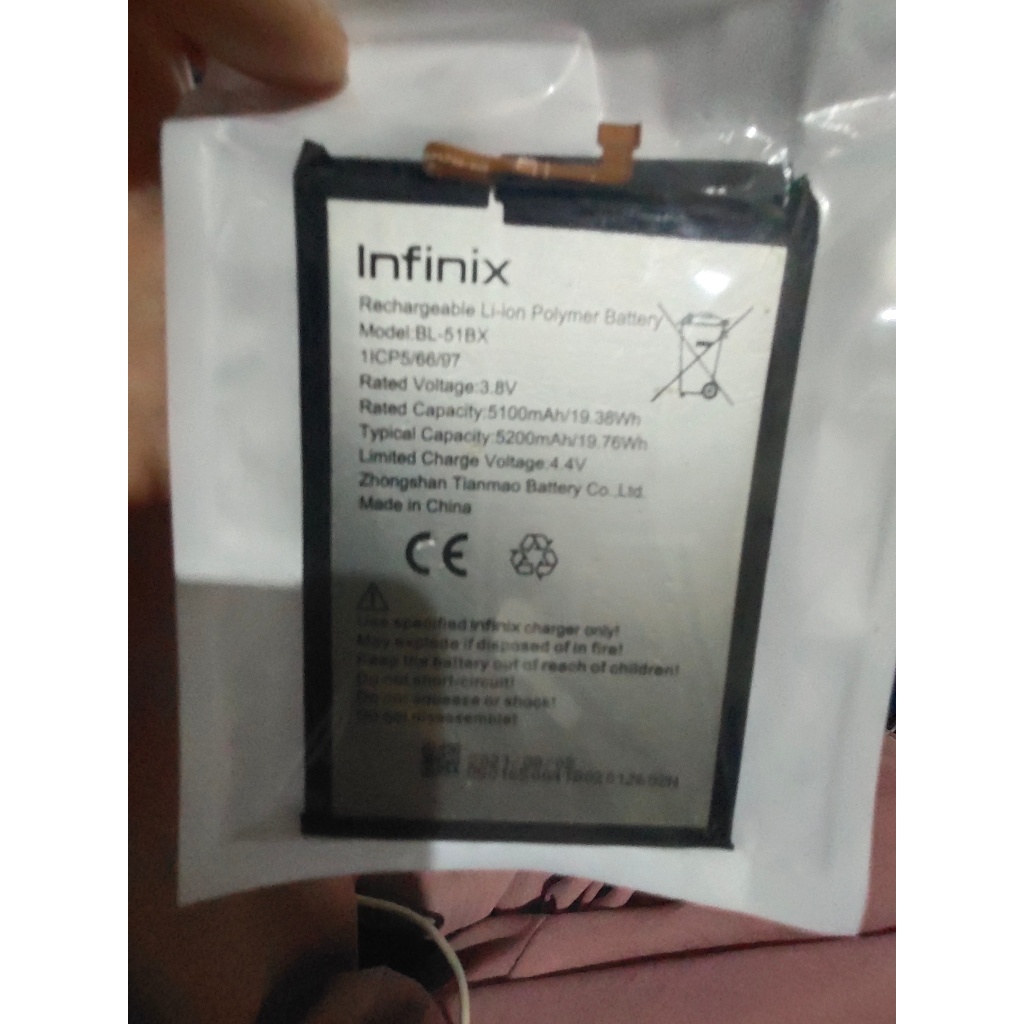 BATERAI INFINIX HOT 10/HOT10S