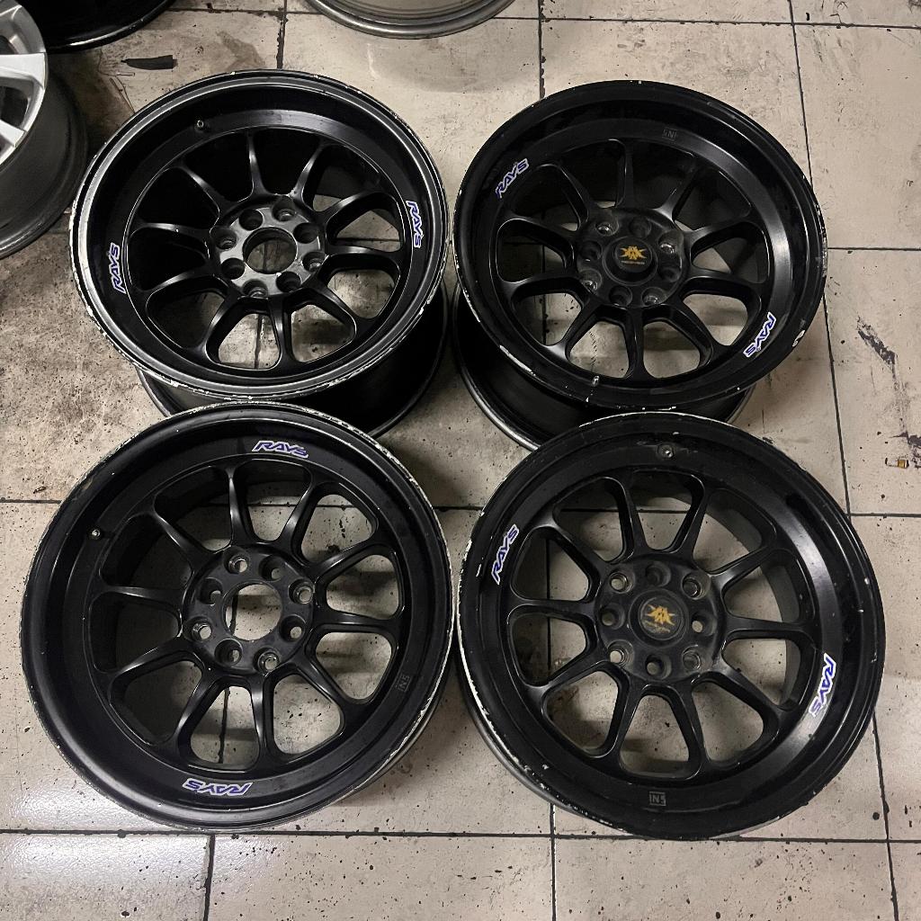 VELG MOBIL RACING MURAH ENKEI RING 16 PCD 4x100, 4x114 PELEK BEKAS