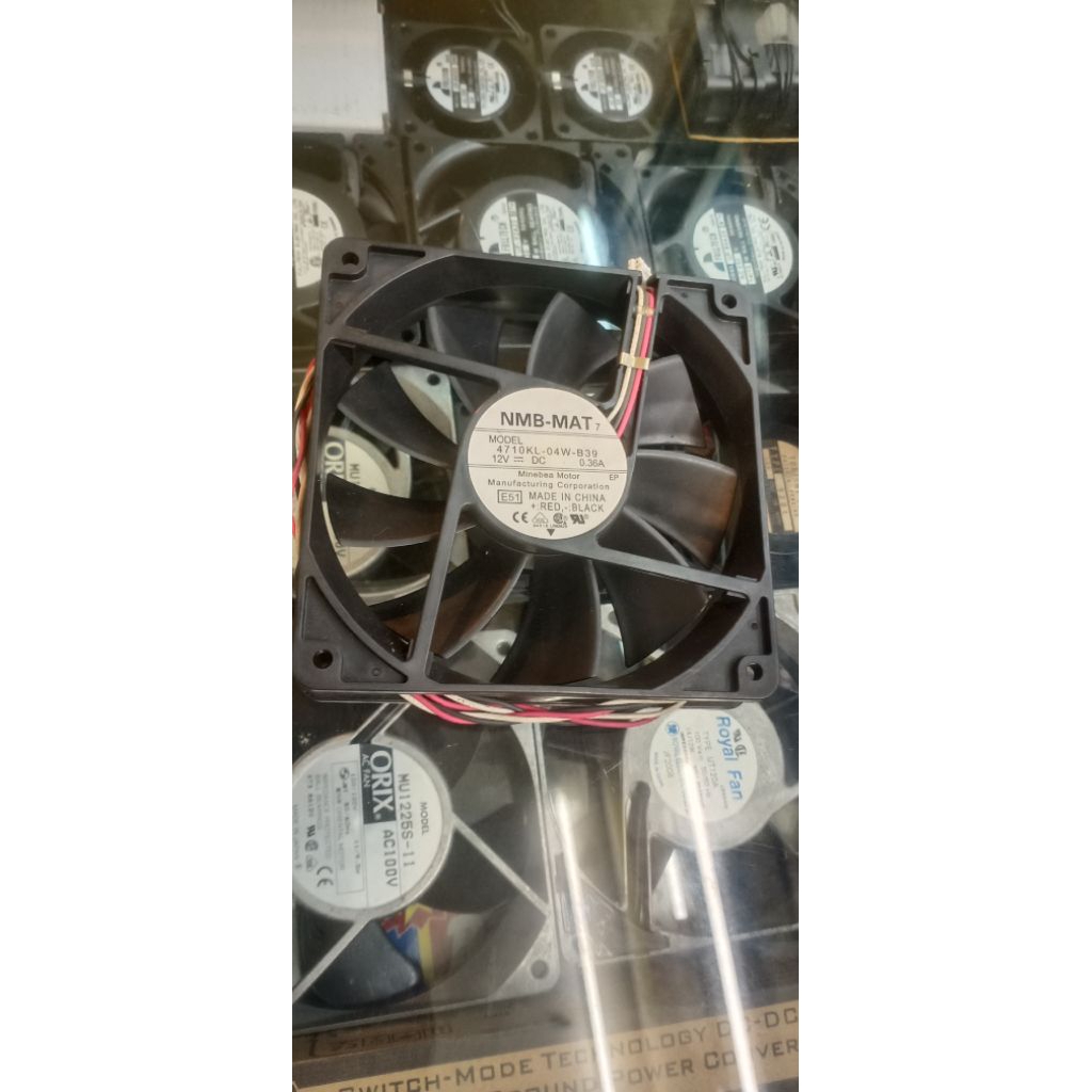 Cooling Fan NMB 4710KL-04W-B39 12V DC 0.36 A