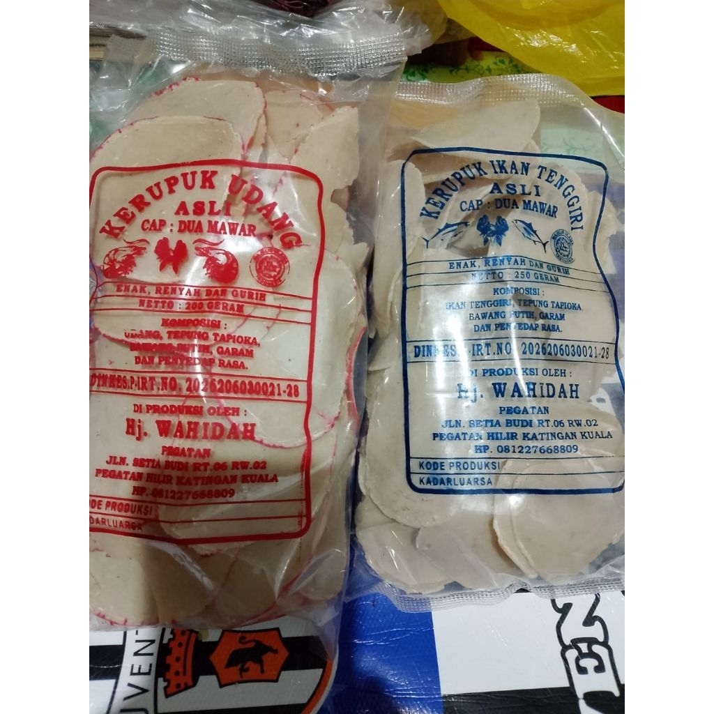 

KERUPUK UDANG/TENGGIRI