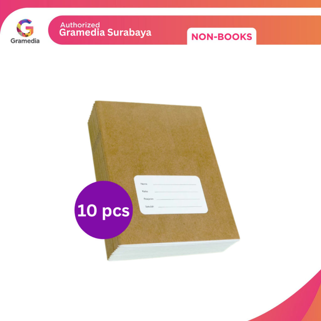 

Gramedia Surabaya NB - Estudee K B5 Sampul Coklat Isi 10