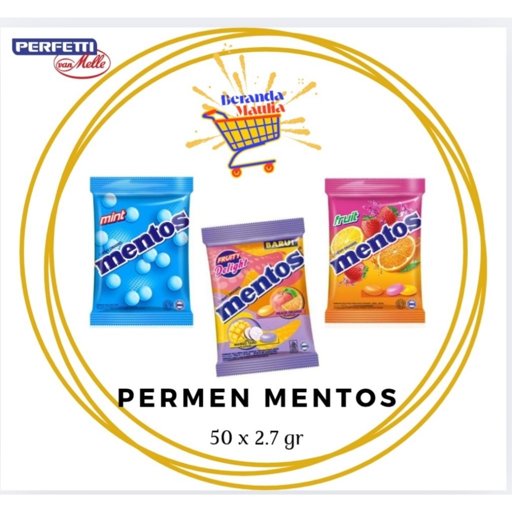 

Permen Mentos isi 50pcs