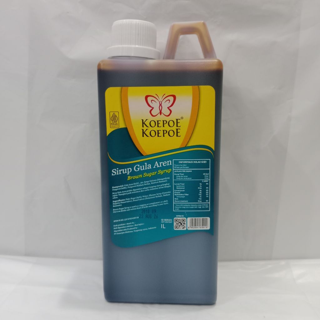 

KOEPOE KOEPOE SIRUP GULA AREN | GULA AREN CAIR KUPU KUPU 1 LITER