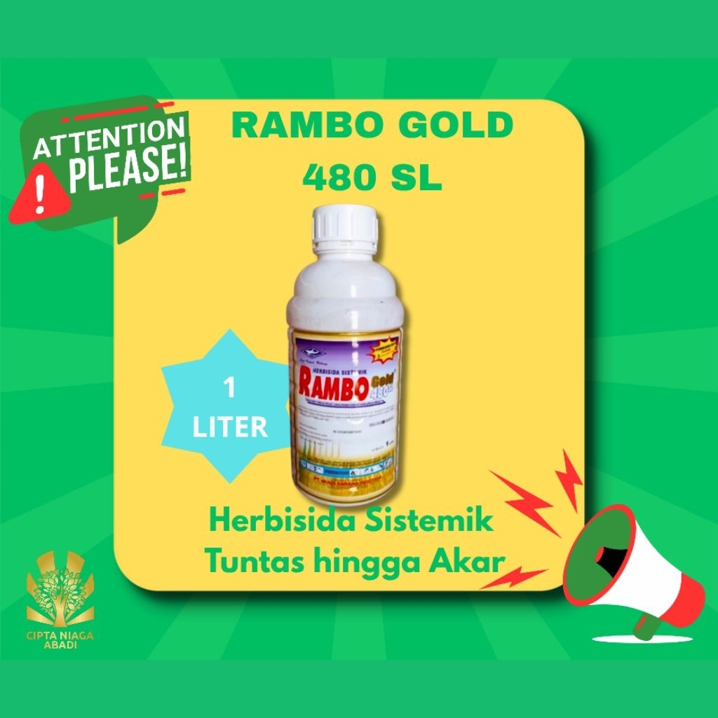 Herbisida Sistemik RAMBO GOLD 480 SL