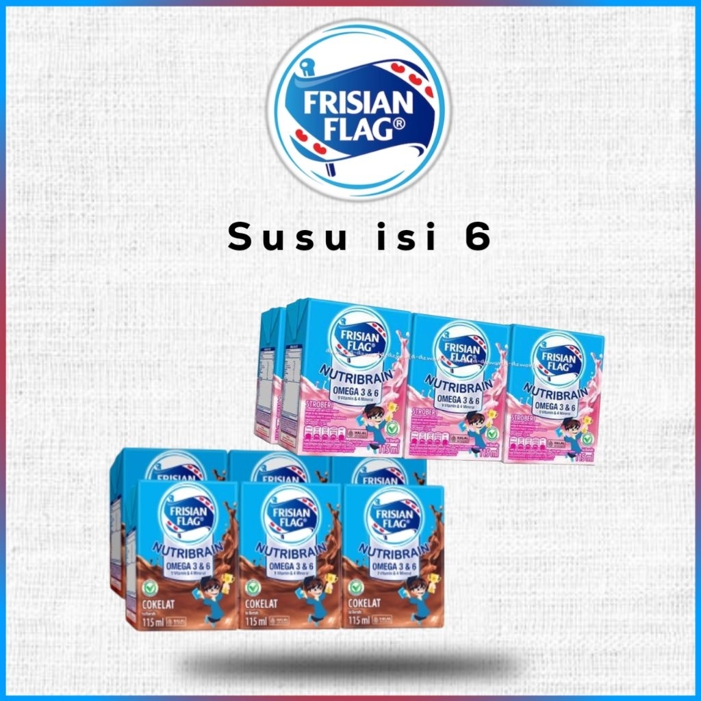 

PROMO Susu Frisian Flag Rasa Coklat & Strawberry isi 6 pcs