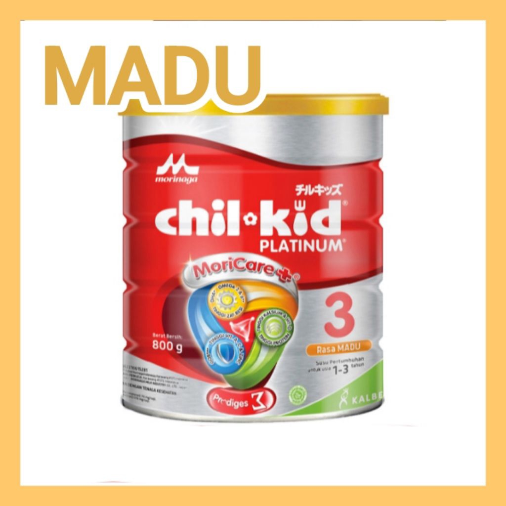 

Morinaga Chil Kid 3 Platinum 1-3 Tahun MADU 800 g