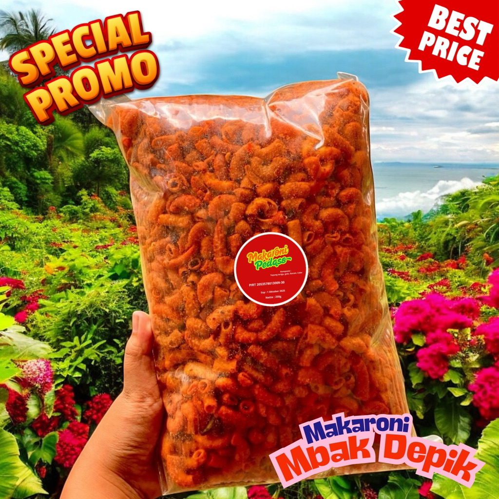 

Makaroni Pedas Satu Gigitan 250g – Langsung Meledak!