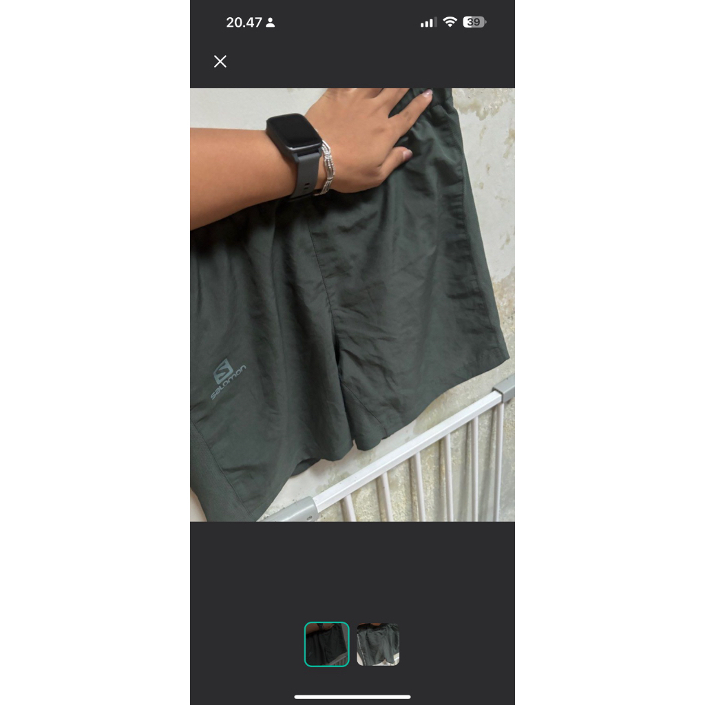 celana running male salomon