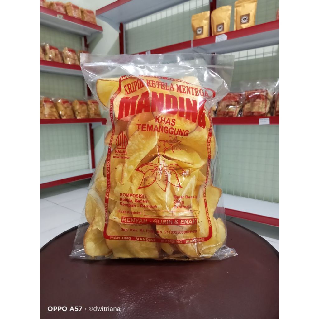 

Keripik Singkong Mentega|Criping Singkong Camilan Enak Kekinian 200 gram
