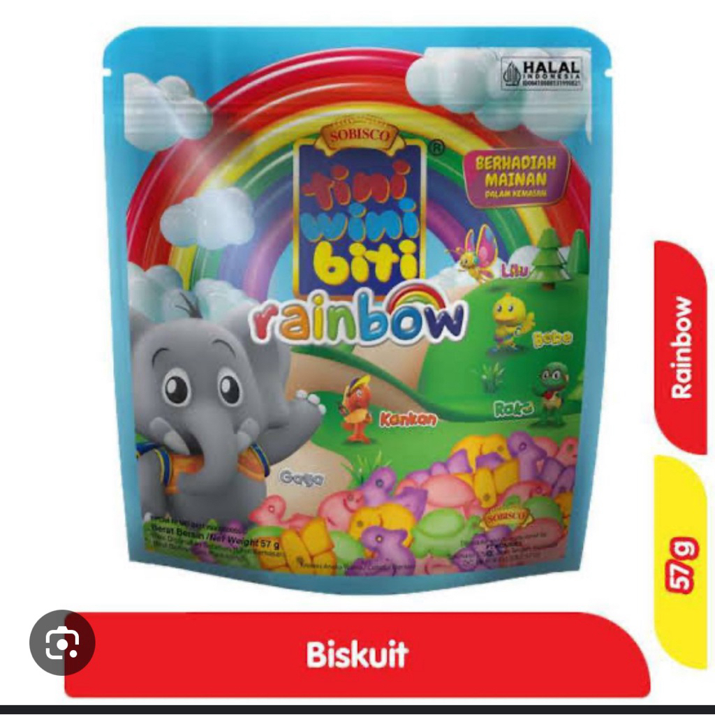 

Tini Wini Biti Rainbow 57gram pouch