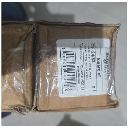 SCHNEIDER FUSARC CF-24/63 FUSE TM 24KV 63A FUSE KUBIKEL 63A 24KV (1set)