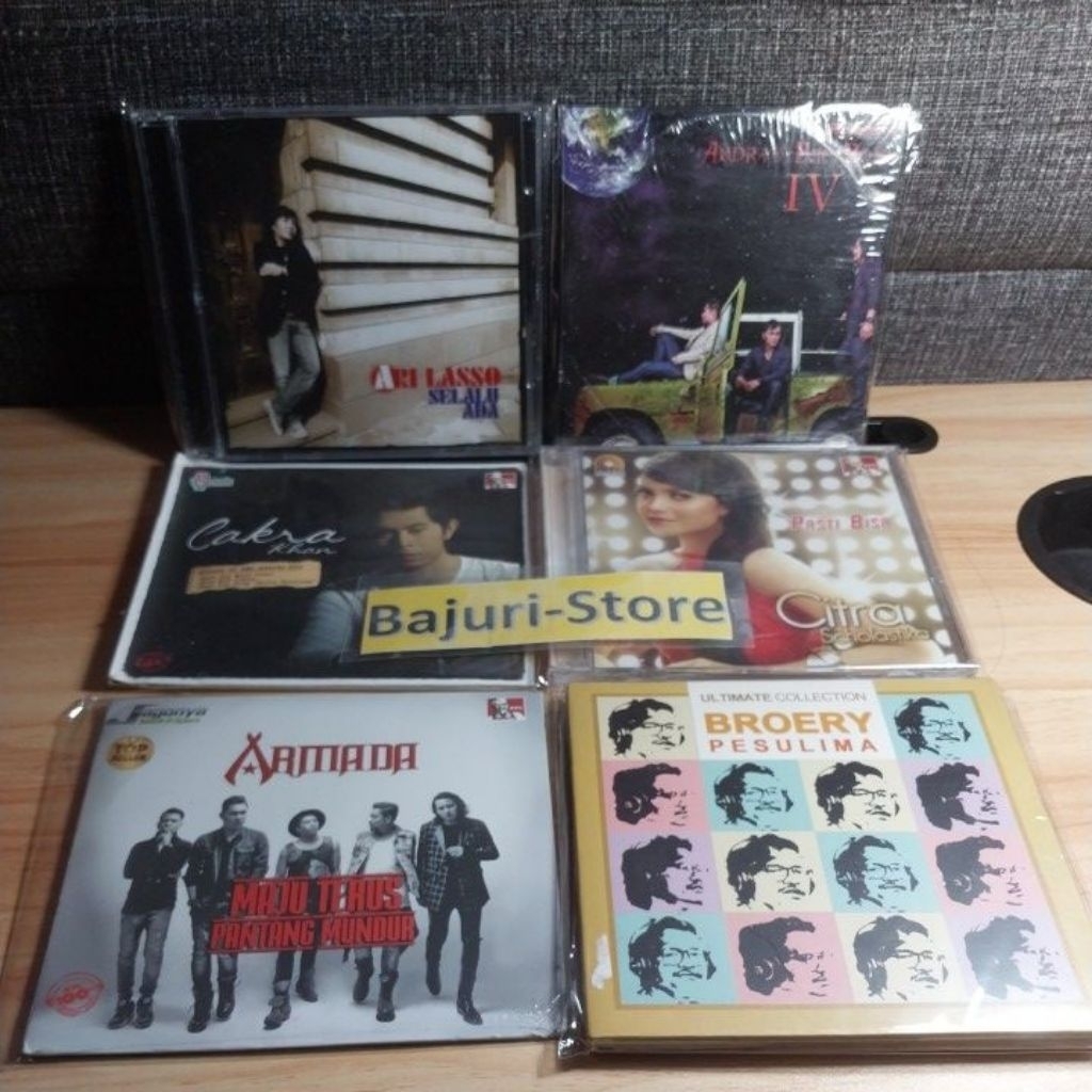 Kaset Pita "Ari Lasso" + "Cakra Khan" + "Armada" + "Sirkus Barock" + "Brisia Jodie" + "Ayu Ting Ting