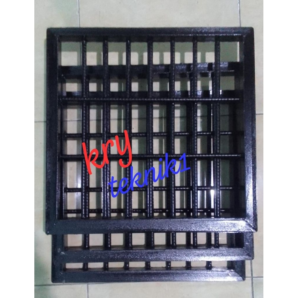 ORI100% gril penutup got selokan air tutup got selokan gril bahan besi dapat digunakan pada selokan
