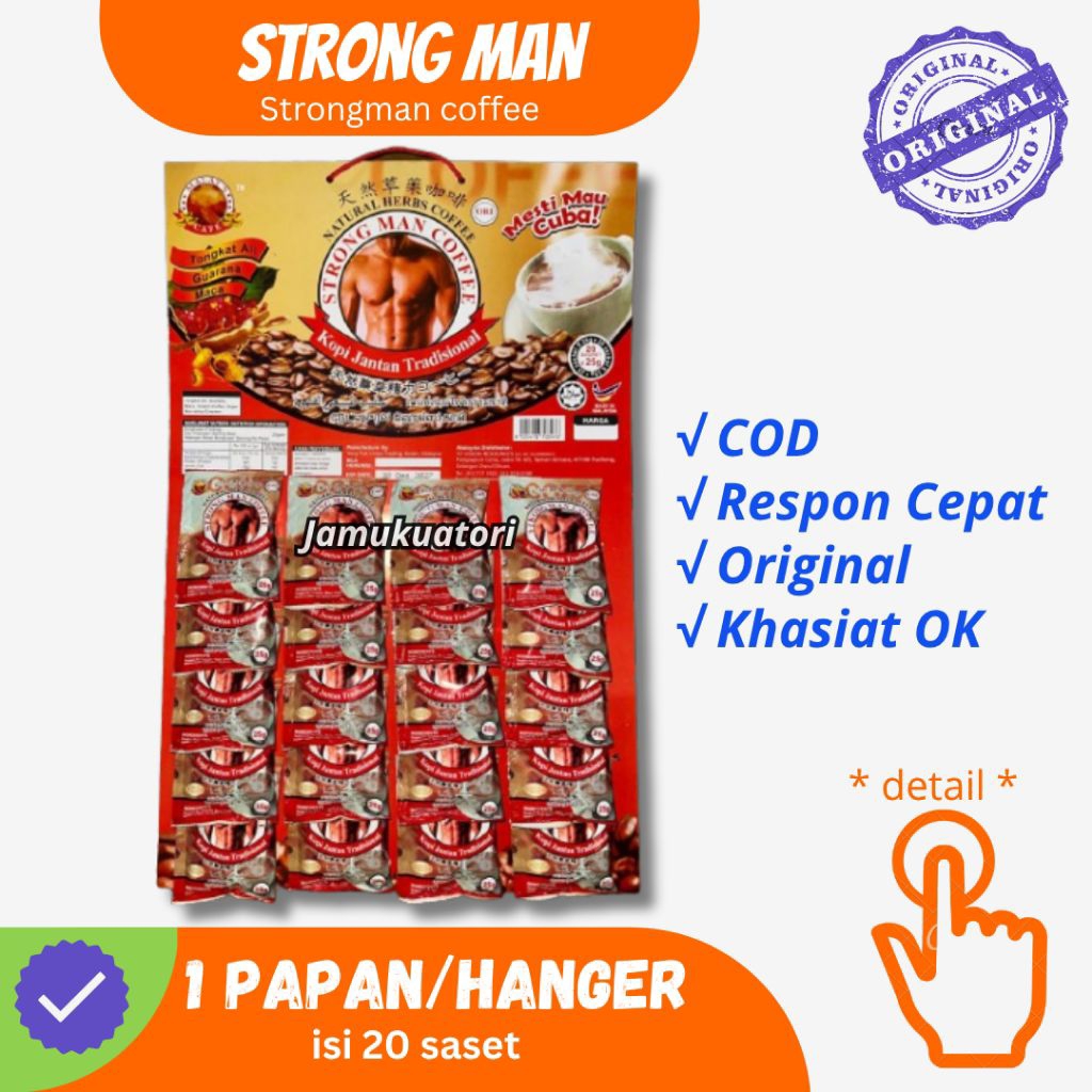 

KOPI PAPAN STRONGMAN ORIGINAL MALAYSIA