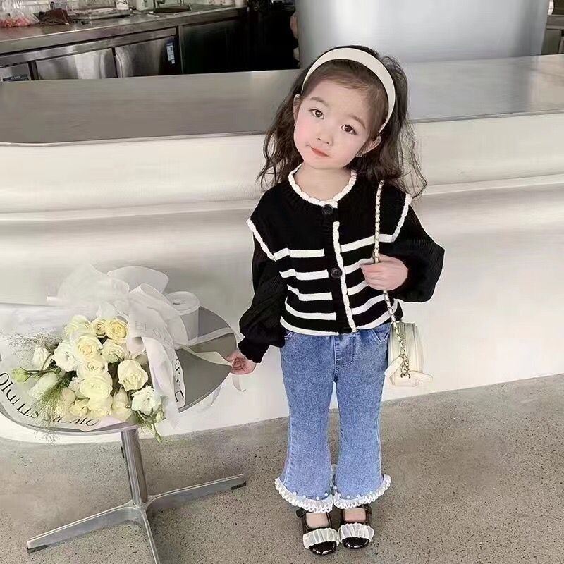 Setelan Jeans Import Anak Perempuan Usia 1-4 Tahun | Onset Baju Anak Murah  | Setelan Blouse Katun S